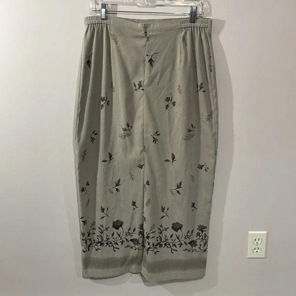 Vintage Norton McNaughton Skirt Set Long Sleeve Button Up Top 12/14 - Picture 3 of 16